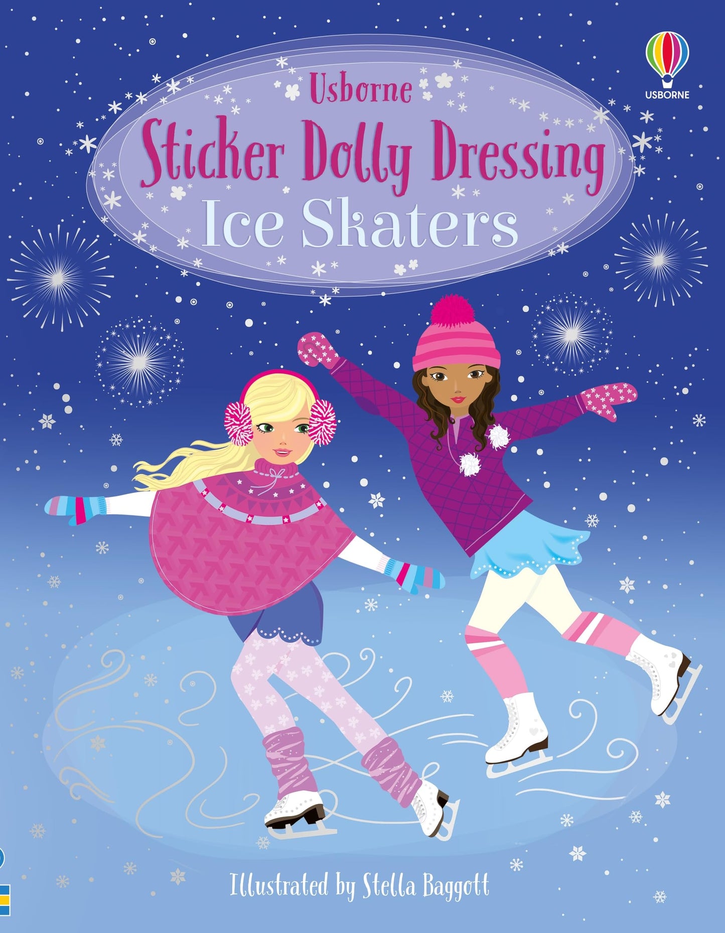Sticker Dolly Dressing Ice Skaters - 3095