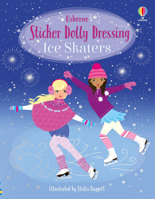Sticker Dolly Dressing Ice Skaters - 3095