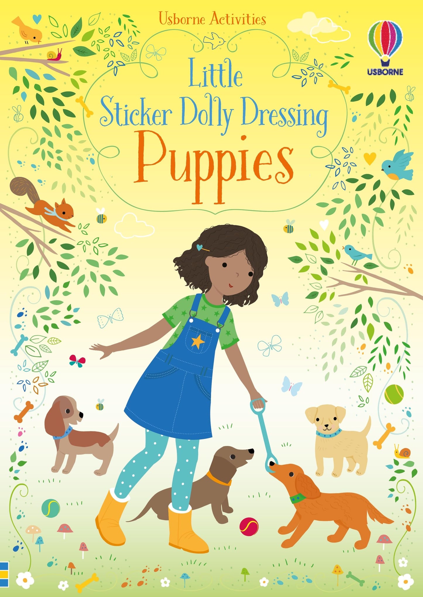 Little Sticker Dolly Dressing Puppies: An Interactive Sticker Adventure With Dress-Up Fun For Kids Who Love Puppies and Dogs