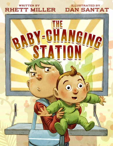 The baby-changing station