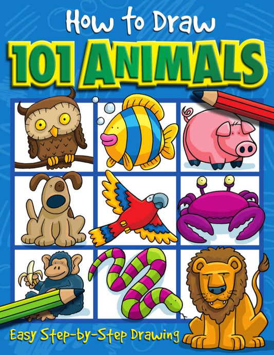 How to Draw 101 Animals (1) - 1965