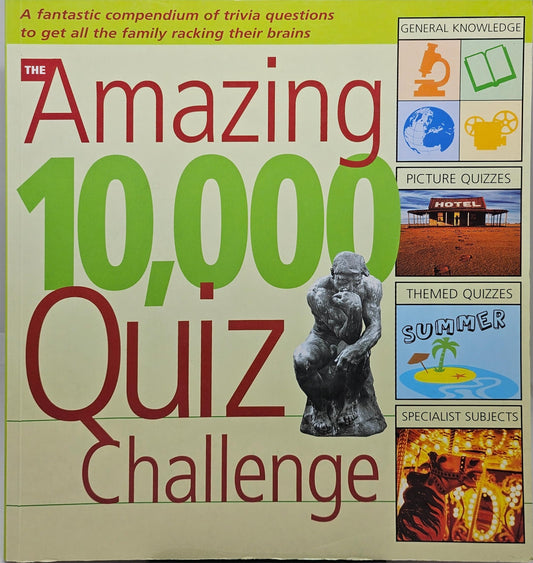 The Amazing 10,000 Quiz Challenge