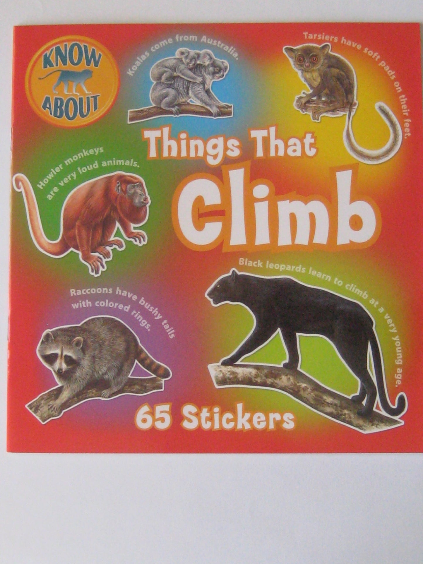 Things That Climb Stickerbook