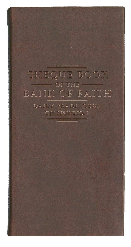 Chequebook of the Bank of Faith – Burgundy (Daily Readings)