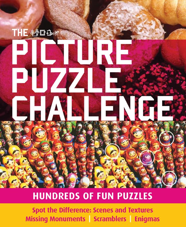 The Picture Puzzle Challenge: Hundreds of Fun Puzzles (Y) - 6783