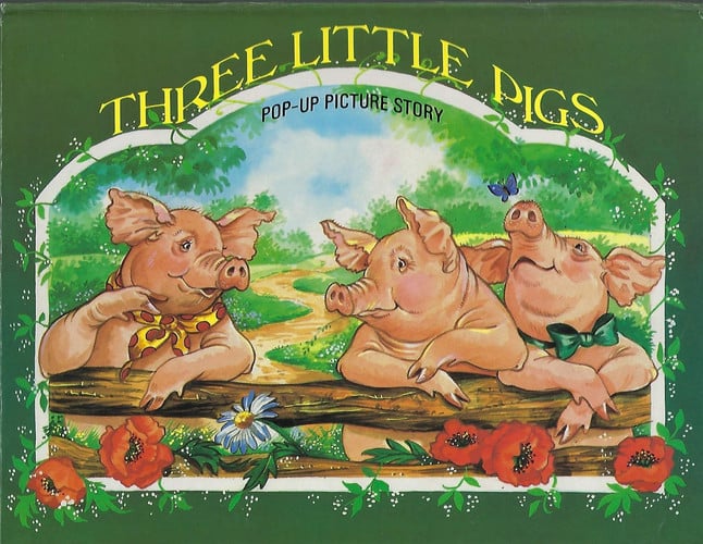 Three Little Pigs Pop-up Picture Story
