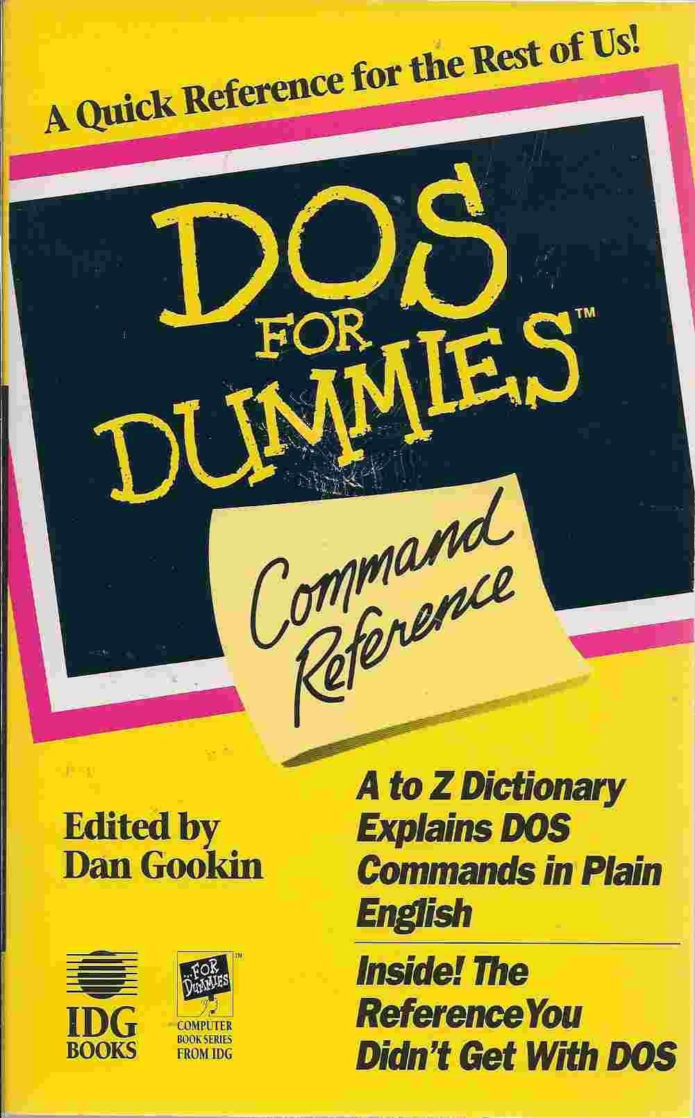 DOS for Dummies Command Reference - 4682