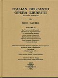 Italian Belcanto Opera Libretti