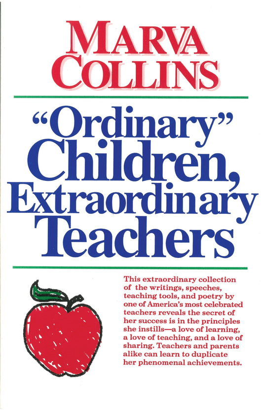 Ordinary Children, Extraordinary Teachers - 7758