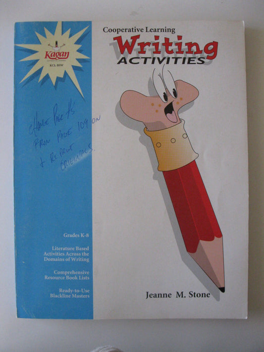 Cooperating Learning Writing Activities, Grades K-8