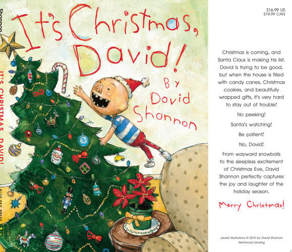 It's Christmas, David!