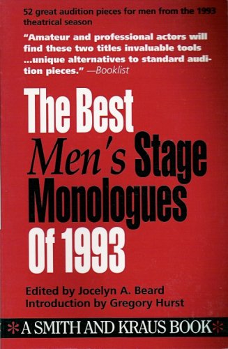 The Best Men's Stage Monologues of 1993 - 5970