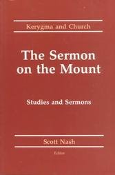 The Sermon on the Mount: Studies and Sermons (Kerygma and Church) - 4737