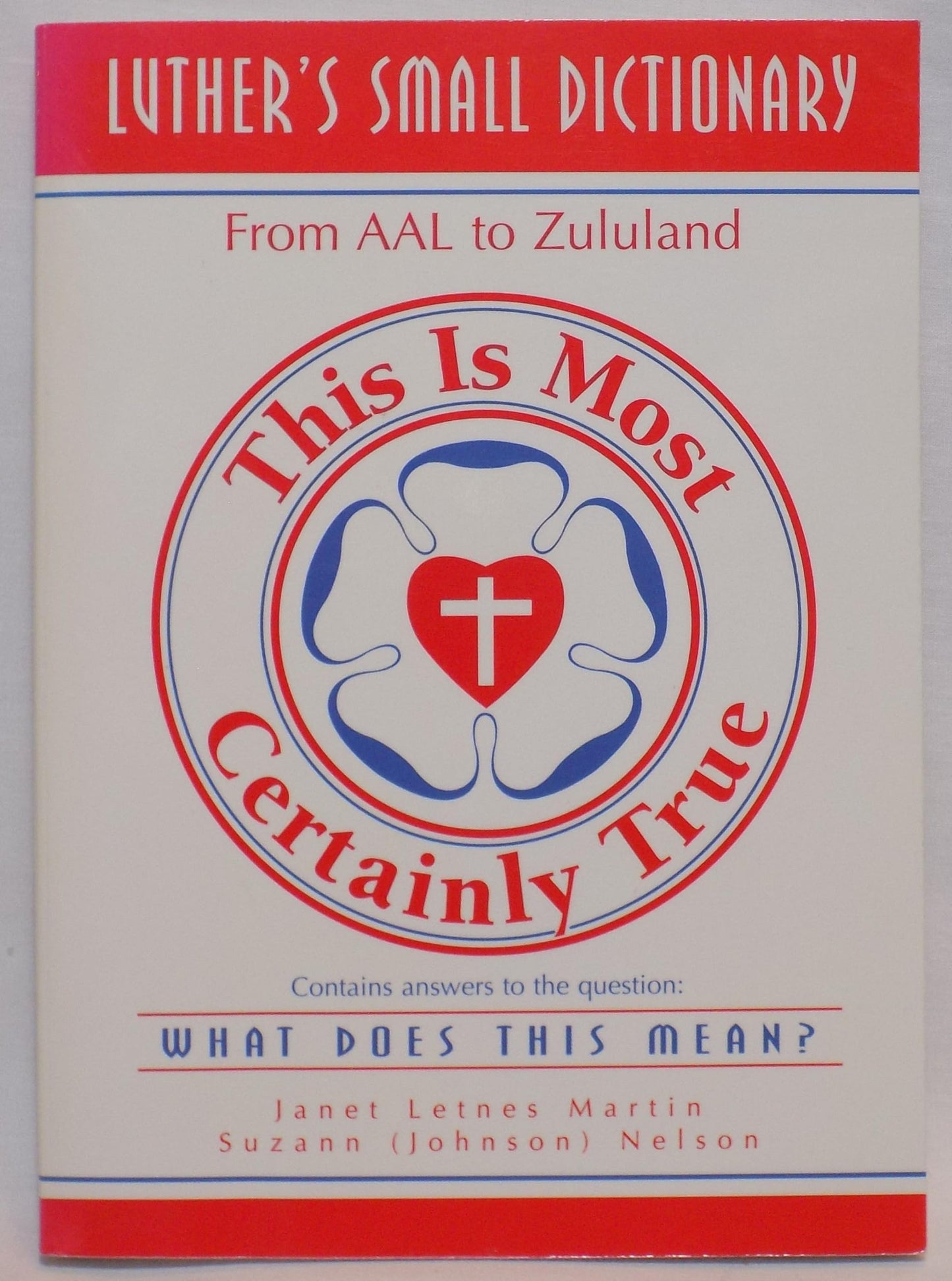 Luther's Small Dictionary