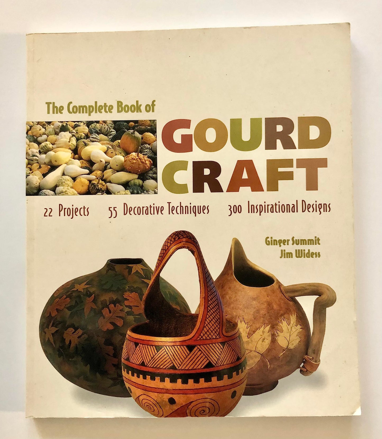 The Complete Book Of Gourd Craft: 22 Projects * 55 Decorative Techniques * 300 Inspirational Designs - 4064