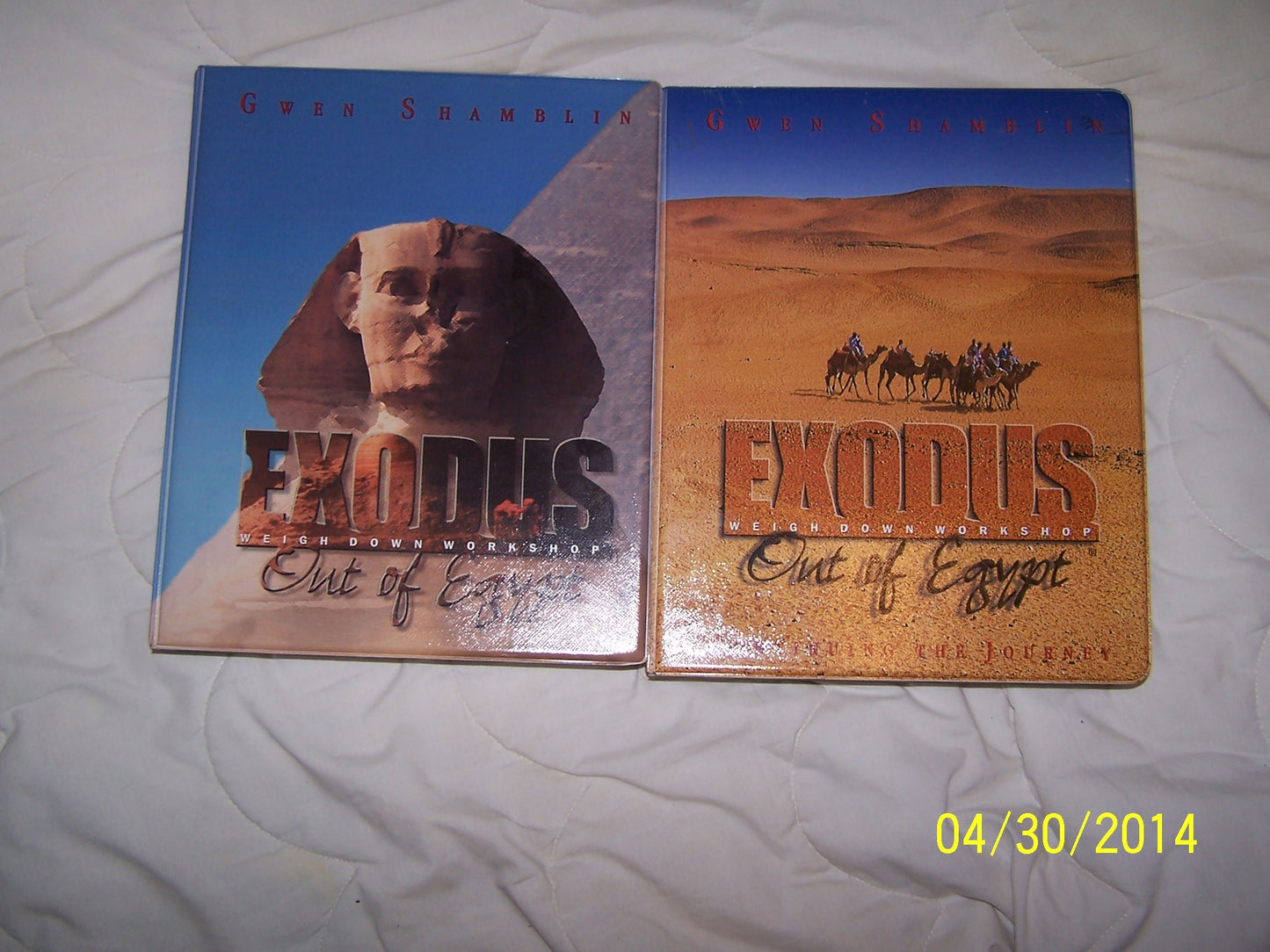 Exodus: Out of Egypt: The Weigh Down Workshop