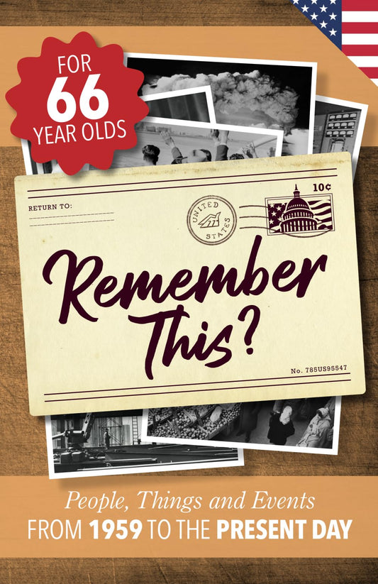 Remember This?: People, Things and Events from 1959 to the Present Day (US Edition) (Milestone Memories) - 6743