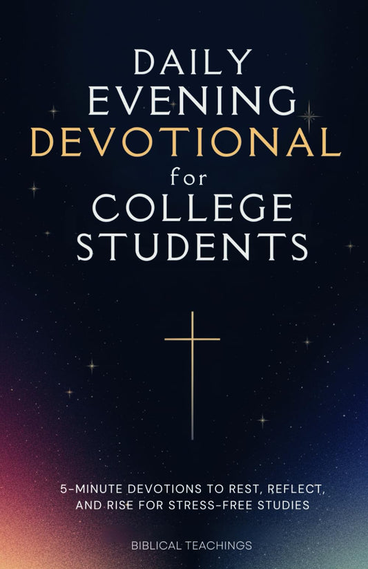 Daily Evening Devotional For College Students: 5-Minute Devotions To Rest, Reflect, And Rise For Stress-Free Studies