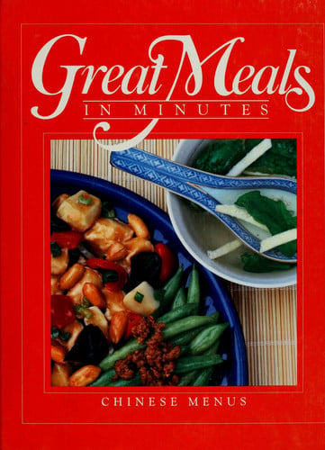 Chinese menus