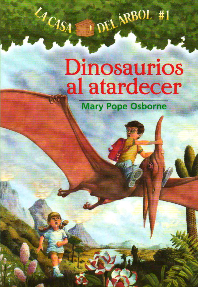 Dinosaurios al atardecer (Casa del arbol)