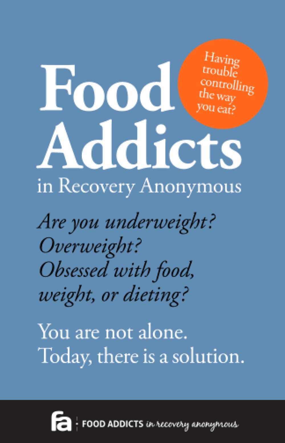Food Addicts in Recovery Anonymous - 9074