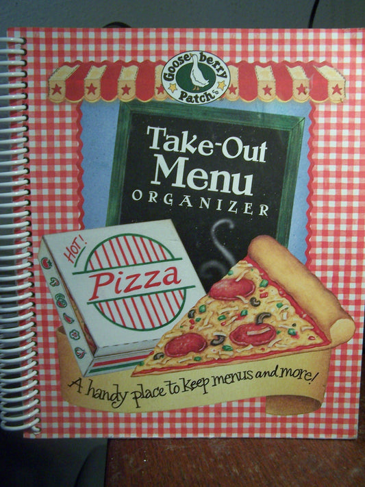 Gooseberry Patch Take-Out Menu Organizer - 8031