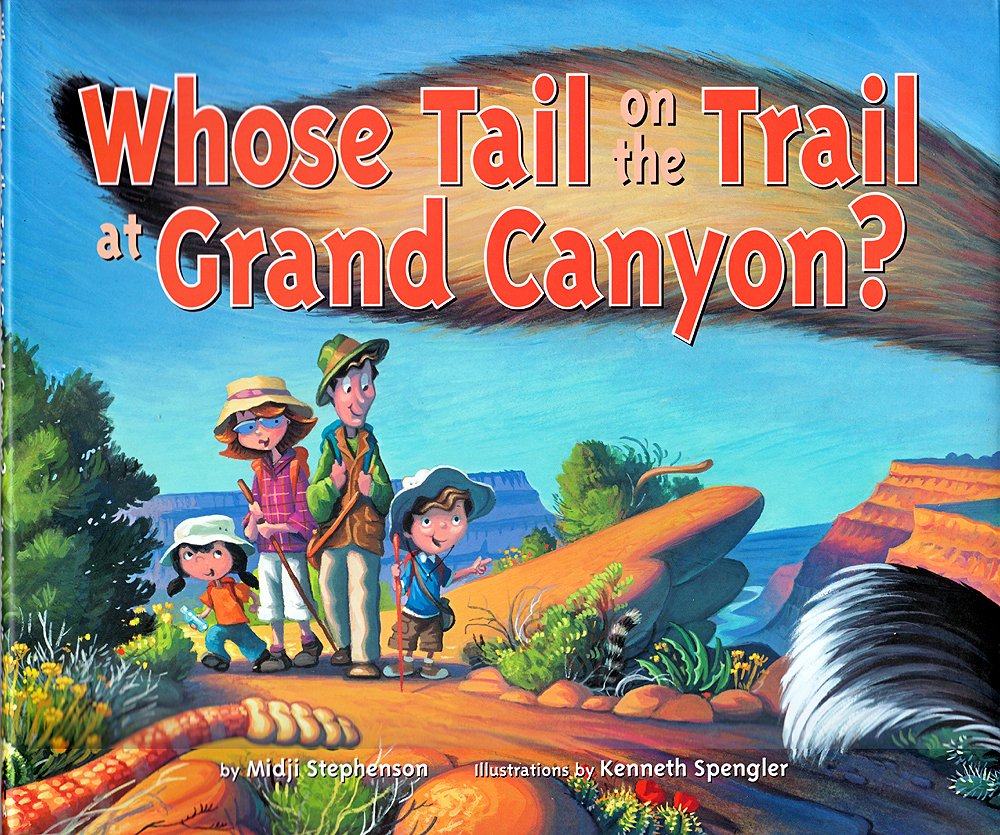 Whose Tail on the Trail at Grand Canyon
