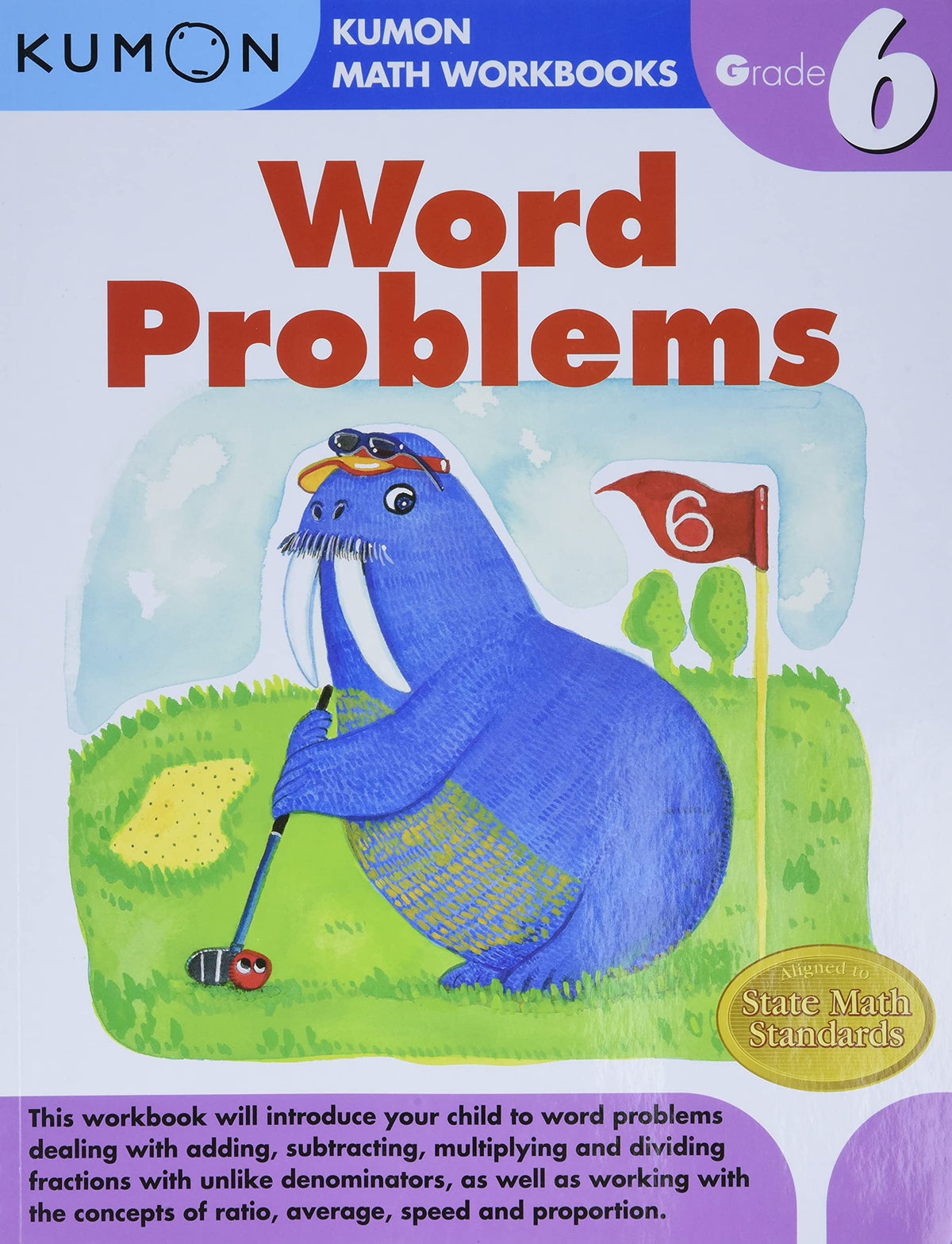 Kumon Grade 6 Word Problems (Kumon Math Workbooks)