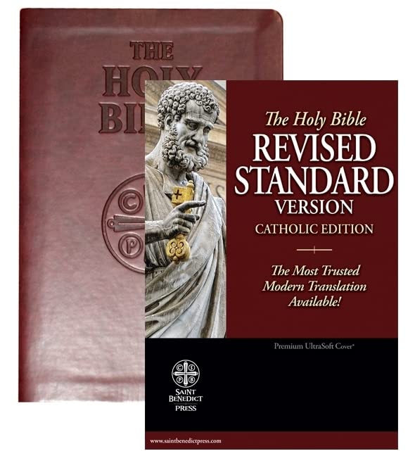 The Holy Bible RSV Catholic Edition - Burgundy - 9349