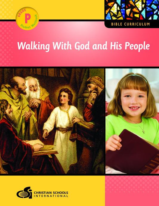 Walking with God and His People Student Workbook (Pre-K)