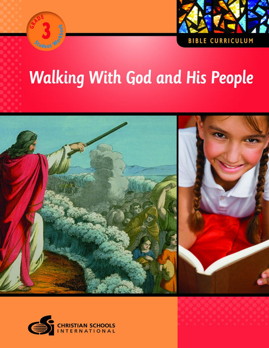 Walking with God and His People – Student Workbook (Grade 3) (Bible Curriculum) - 1313