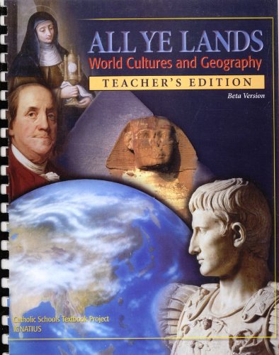 All Ye Lands Teacher's Manual
