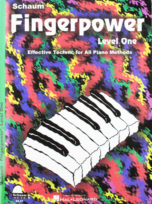 Fingerpower: Level 1 (Schaum Publications Fingerpower) - Piano Sheet Music Book (Schaum Publications Fingerpower(r))