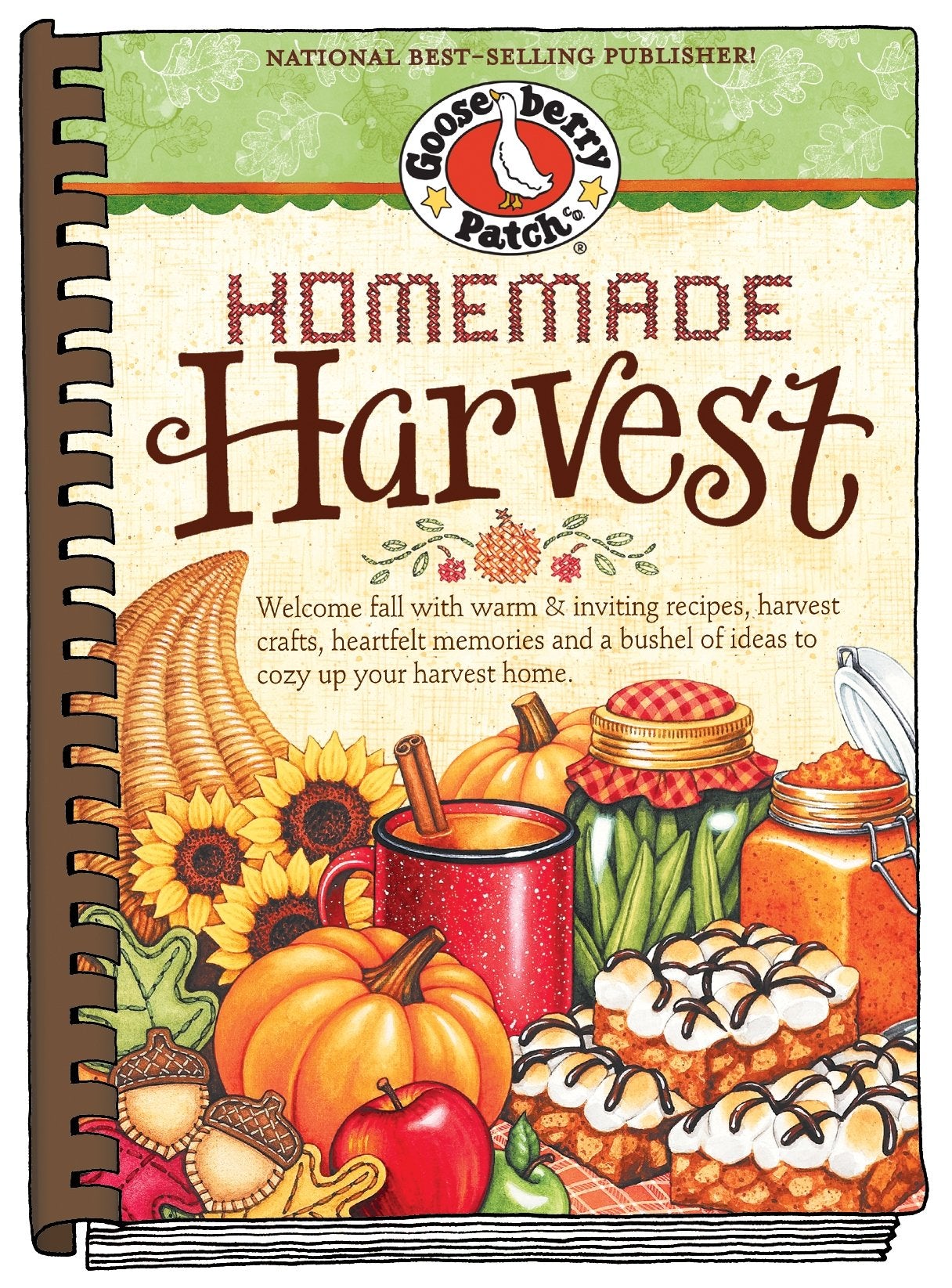 Homemade Harvest: Welcome fall with warm & inviting recipes, harvest crafts, heartfelt memories and a bushel of ideas to cozy up your harvest home. (Seasonal Cookbook Collection)