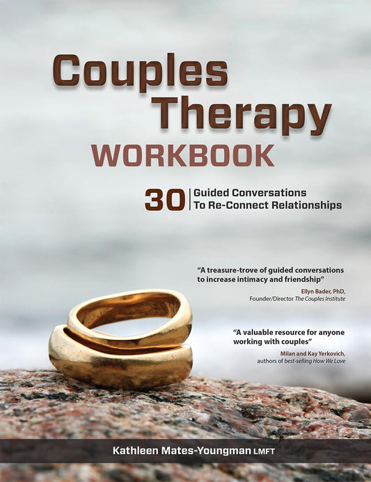 Couples Therapy Workbook: 30 Guided Conversations to Re-Connect Relationships - 5842
