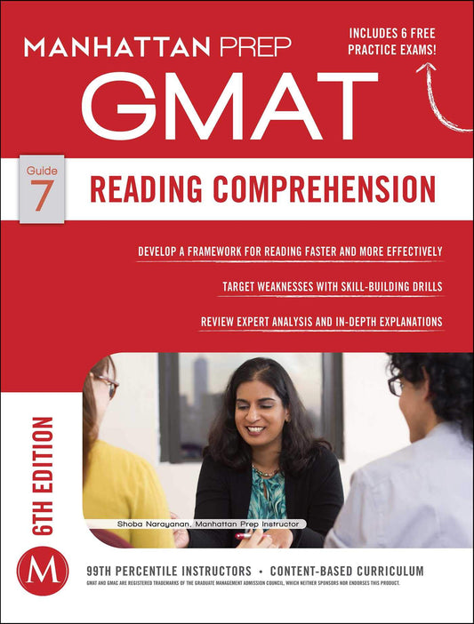 GMAT Reading Comprehension (Manhattan Prep GMAT Strategy Guides) - 6676