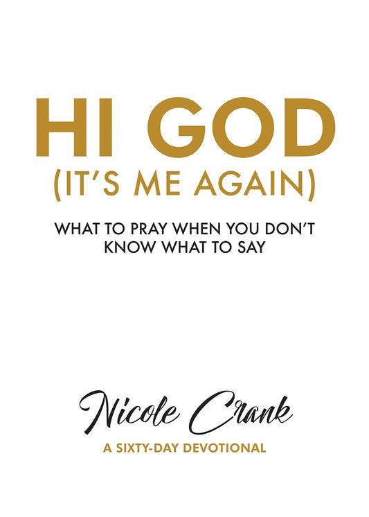Hi God: It's Me Again - 8387