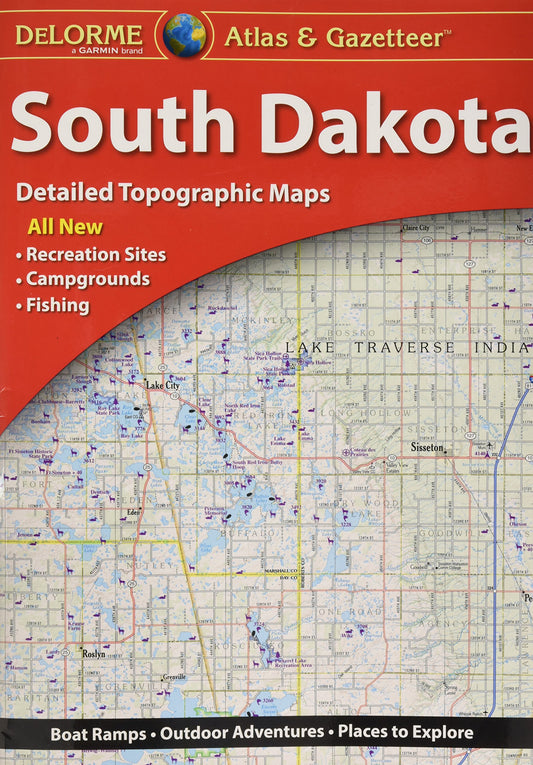 South Dakota (Delorme Atlas & Gazeteer) - 5312