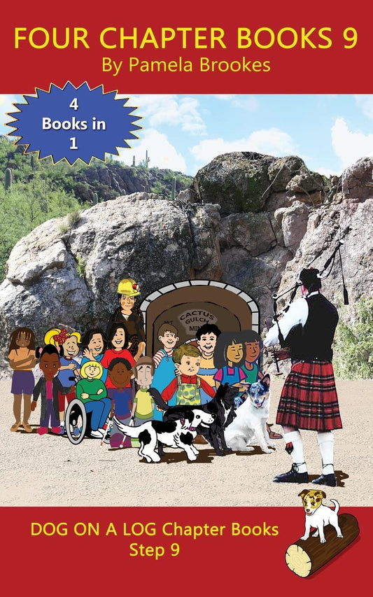 Four Chapter Books 9: (Step 9) Sound Out Books (systematic decodable) Help Developing Readers, including Those with Dyslexia, Learn to Read with Phonics (DOG ON A LOG Chapter Book Collections) - 753