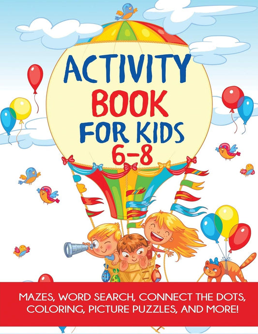 Activity Book for Kids 6-8 - 679