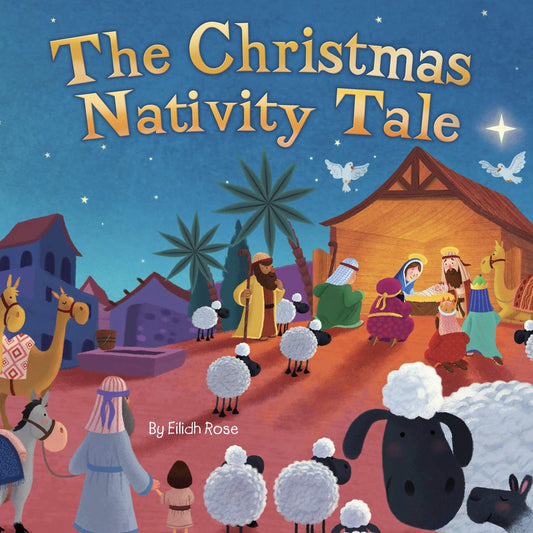 The Christmas Nativity Tale - Little Hippo Books - Children's Padded Board Book - Christmas classic - 2999