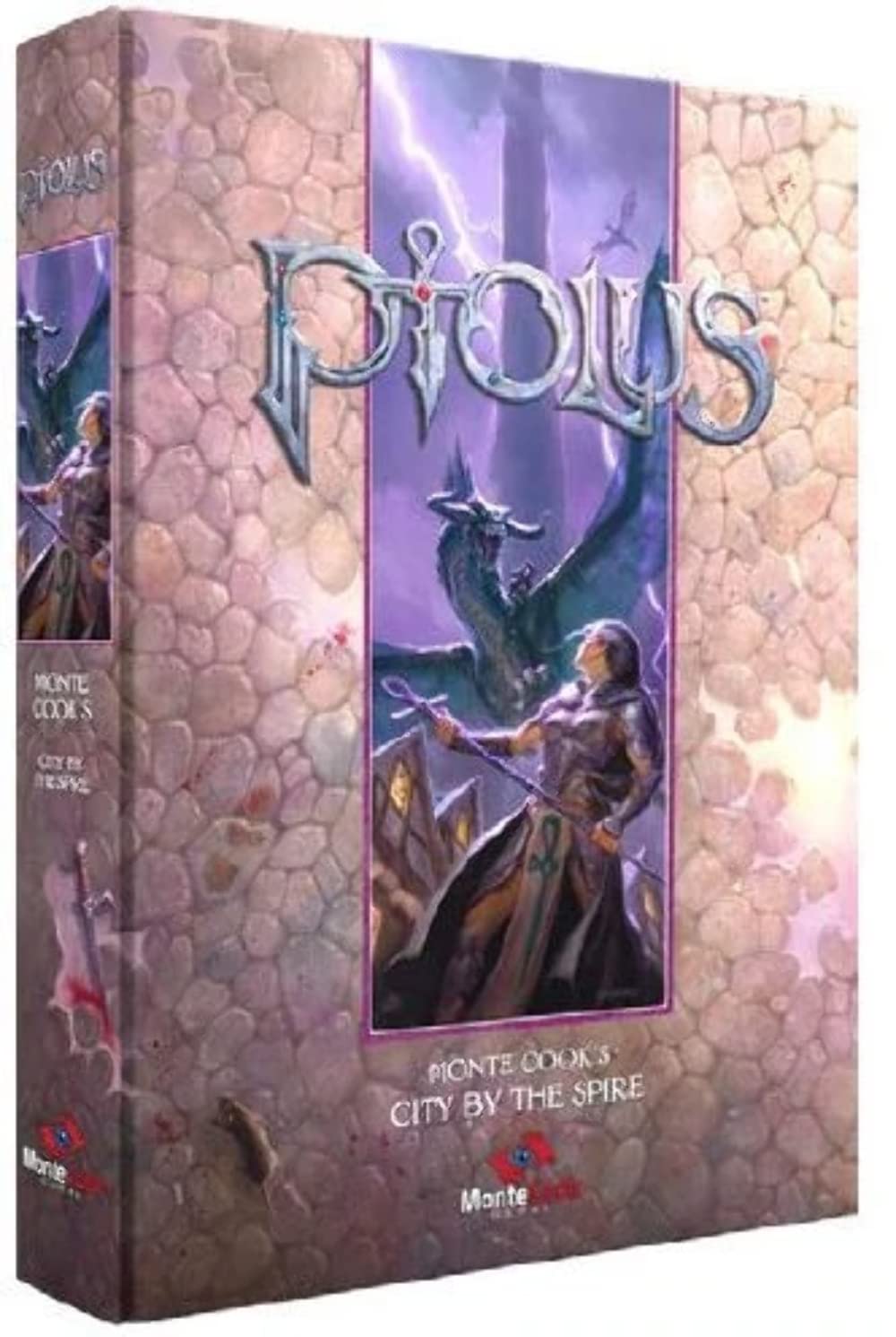 Monte Cook Games: Ptolus: City by The Spire (Cypher System Compatible Role-Playing Game Book for Teen, Young Adult) [Hardcover]