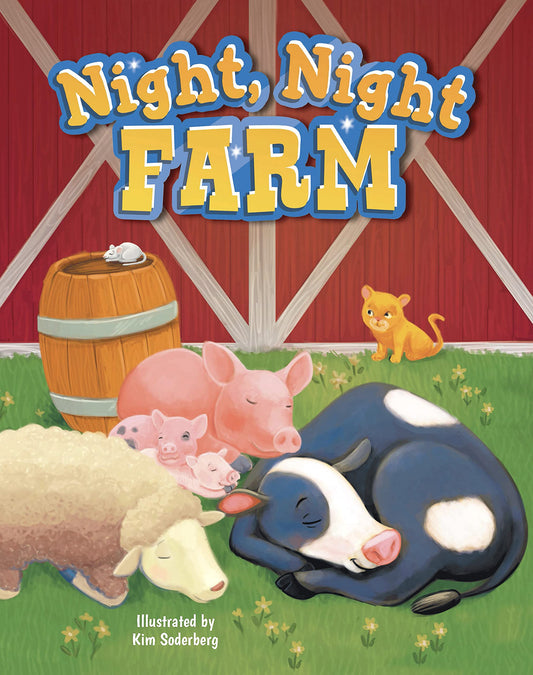 Night, Night Farm - Children's Padded Board Book - 3489