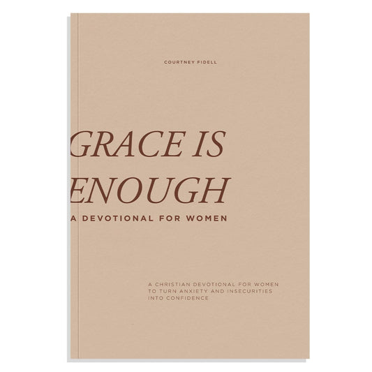 Grace Is Enough: A 30-Day Christian Devotional to Help Women Turn Anxiety and Insecurity into Confidence - 3994