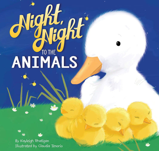 Night, Night to the Animals - Children's Padded Board Book - Bedtime Animals - 8416