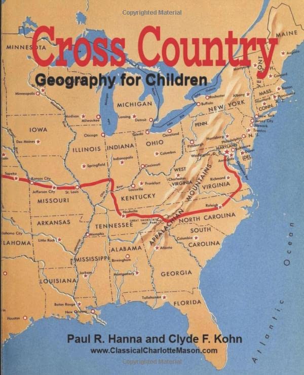 Cross Country: Geography for Children, Color Edition - 6257