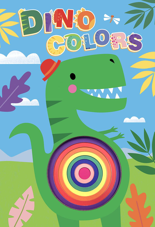 Dino Colors - Board Book - Kids Book with Cutouts - 4541