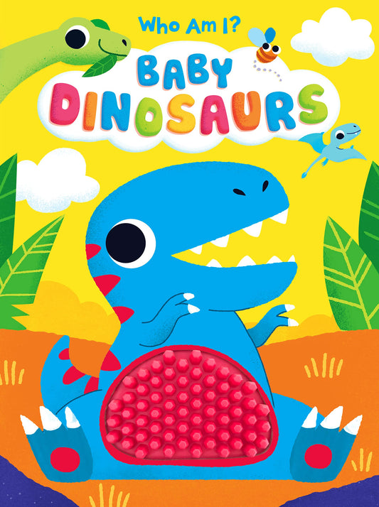 Baby Dinosaur - Silicone Touch and Feel Board Book - Sensory Board Book - 4294