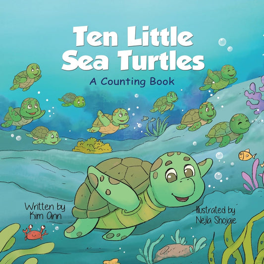 Ten Little Sea Turtles: A Counting Book (Marine Life Collection) - 5020