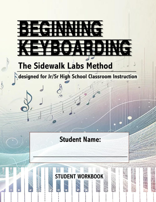 Beginning Keyboarding Student Workbook: Year One, Jr/Sr High School - 8124